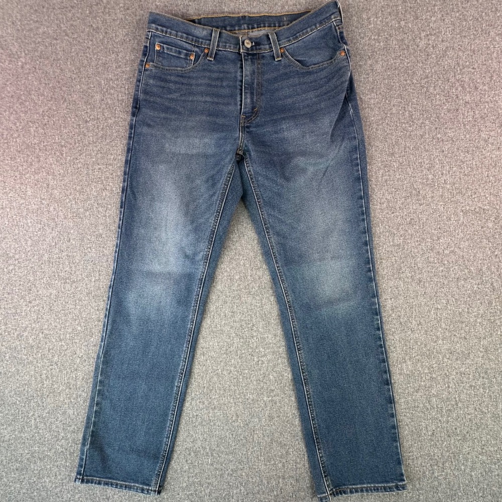 Levi's Jeans Mens 33x32 541 Athletic Taper Blue All Seasons Tech Excellent
